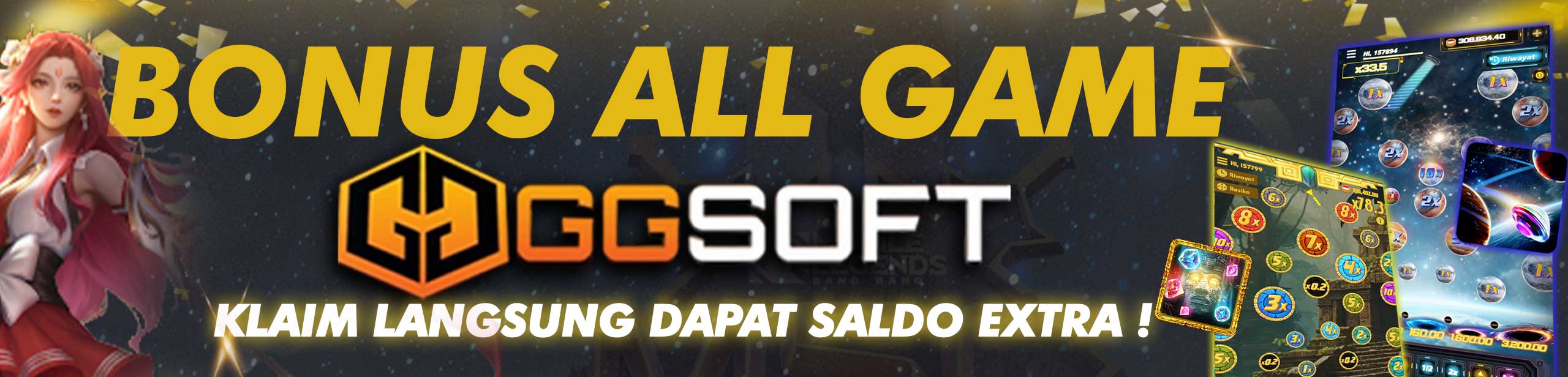 BONUS SHARE KEMENANGAN GGSOFT BERSAMA MABAR69