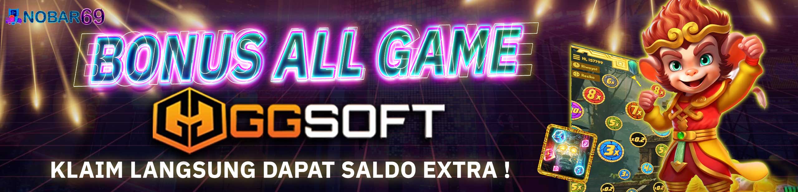BONUS SHARE KEMENANGAN GGSOFT BERSAMA NOBAR69